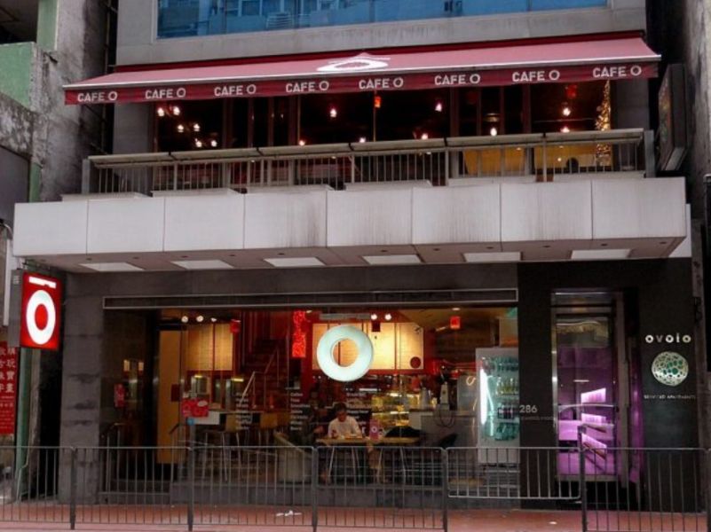 Sarika Jhunjhunwala's cafe and restaurant, Café O in Hong Kong