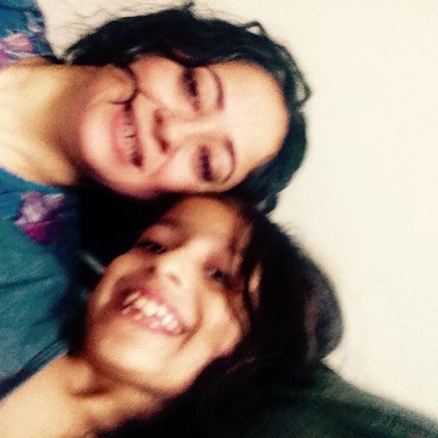 Sheeba Chaddha with her daughter, Noor