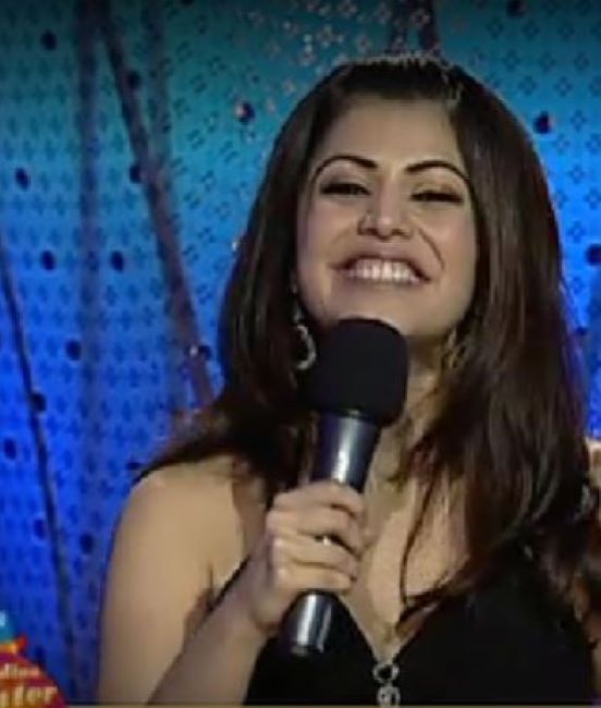 Shenaz Treasury in a still from The Great Indian Laughter Challenge
