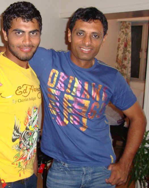 Sitanshu Kotak with Ravindra Jadeja (left) when he used to play and denied IPL coaching offer in 2008