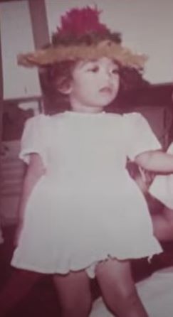 Sunayana Fozdar as a child