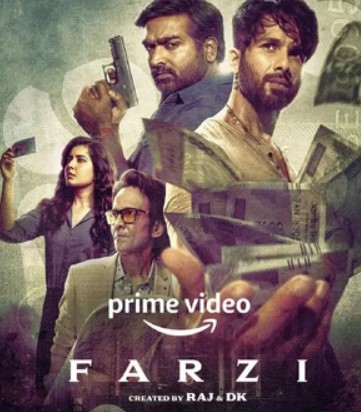 The poster of the web series 'Farzi' (2023)