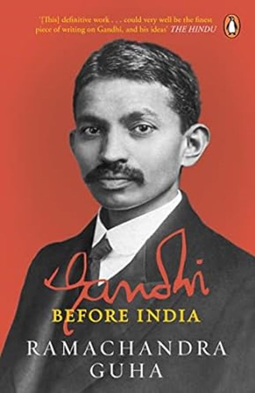 A Coverpage of 'Gandhi Before India'