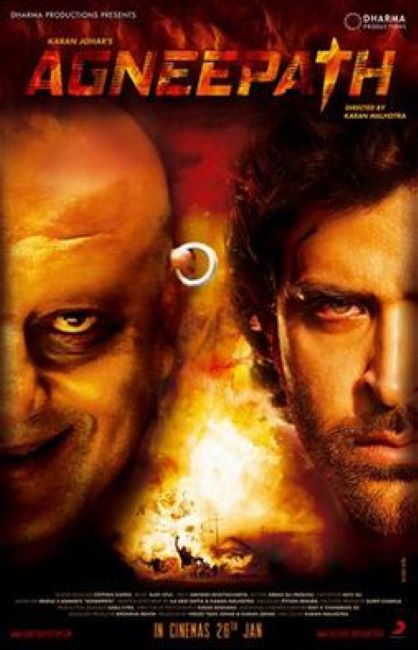 A poster of the film 'Agneepath'