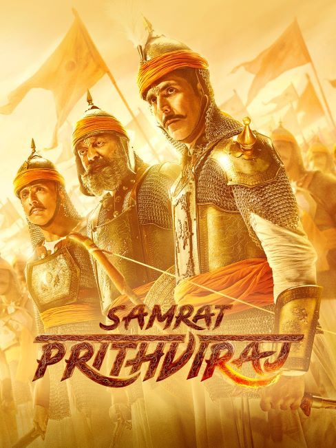 A poster of the film 'Samrat Prithviraj'