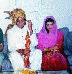 Chandrachur Singh's wedding picture