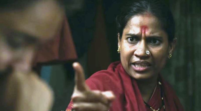 Chhaya Kadam as 'Chandrakka' in a still from the film 'Nude' (2018)