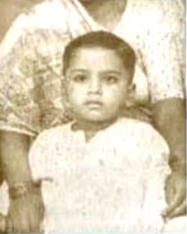 Childhood picture Daya Shankar Pandey