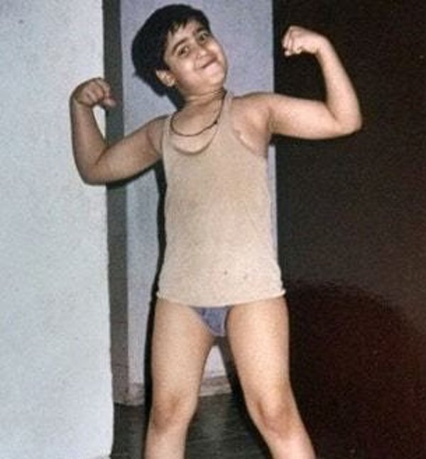 Childhood picture of Akash Dodeja