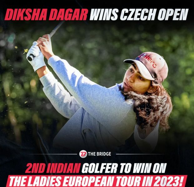 Diksha Dagar as the youngest Indian woman to win the prestigious title