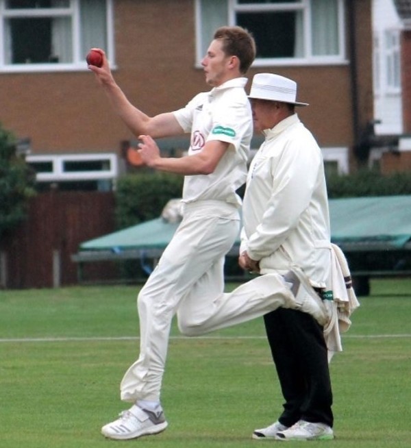 Gus Atkinson when he played for Surrey Second XI