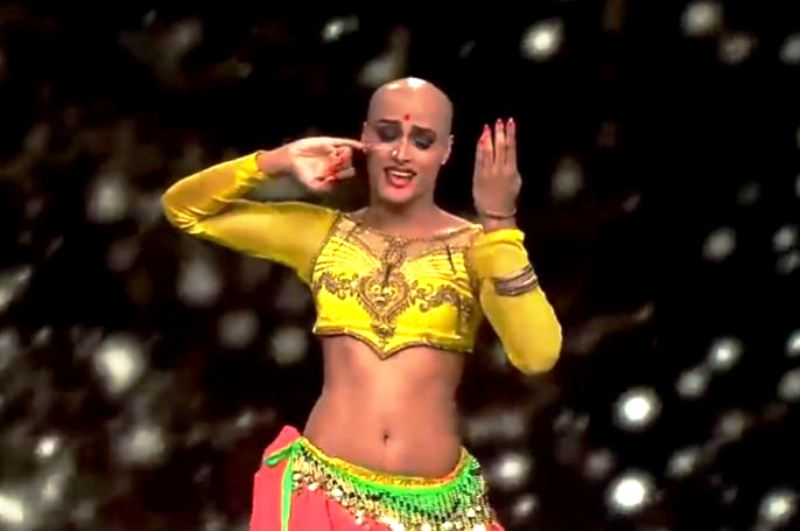 Ivanka Das while performing on the show 'Dance Deewane' (Season 2)