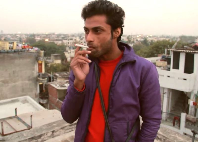 Ivanka Das while smoking a cigarette