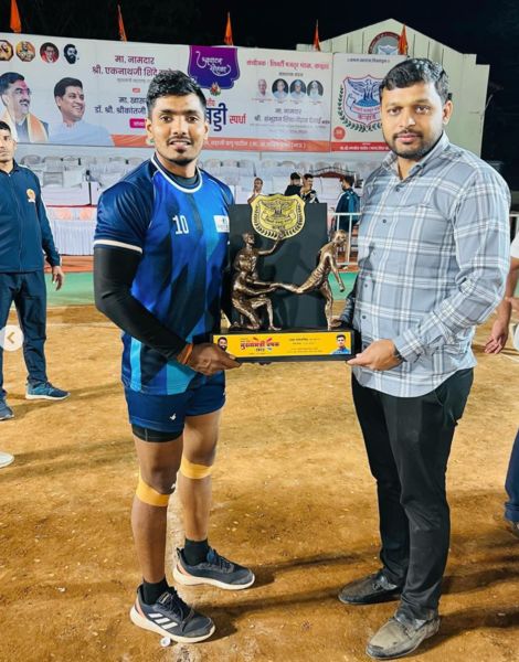 Kiran Magar after winning the Chief Minister’s Cup 2023