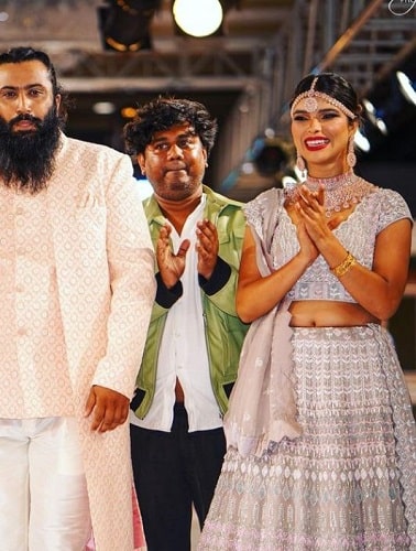 Mahima Gupta in a fashion show