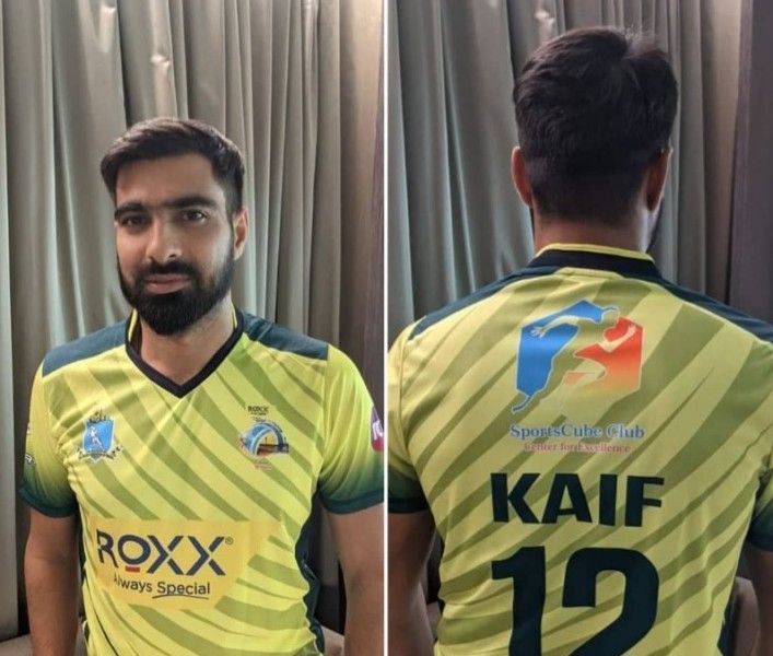 Mohammed Kaif jersey number 12