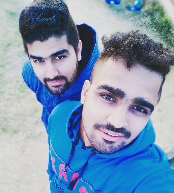 Mohit Nandal with his brother