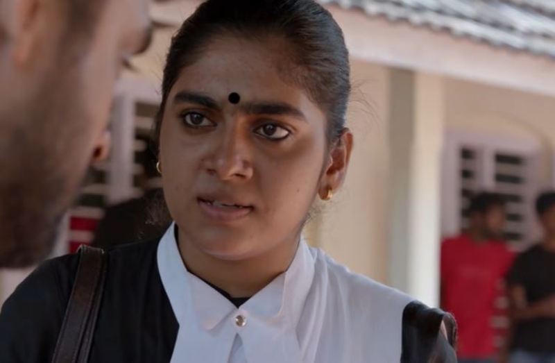 Nimisha Sajayan as 'Hanna Elizabeth' in the film 'Oru Kuprasidha Payyan' (2018)