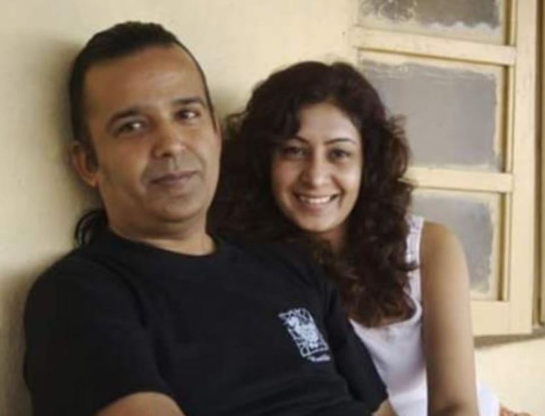 Paayal Kapoor Nair with her husband
