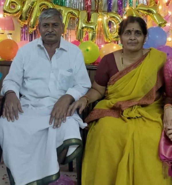 Parents of Illuri Ajay Kumar Reddy