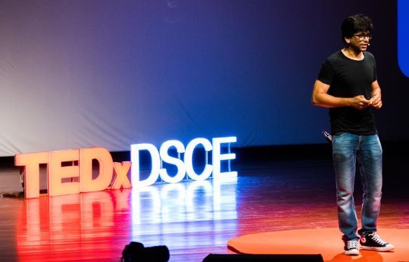 Pawan Kumar at the TEDx event