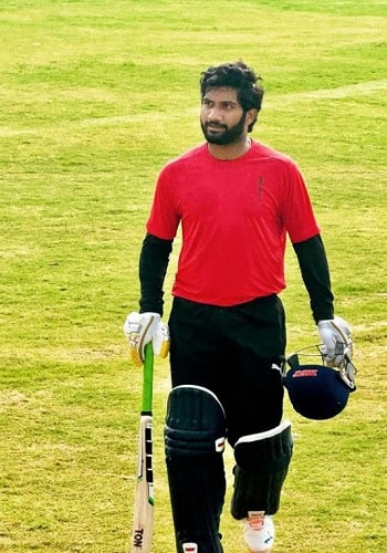 Prasanth Varma during a cricket match