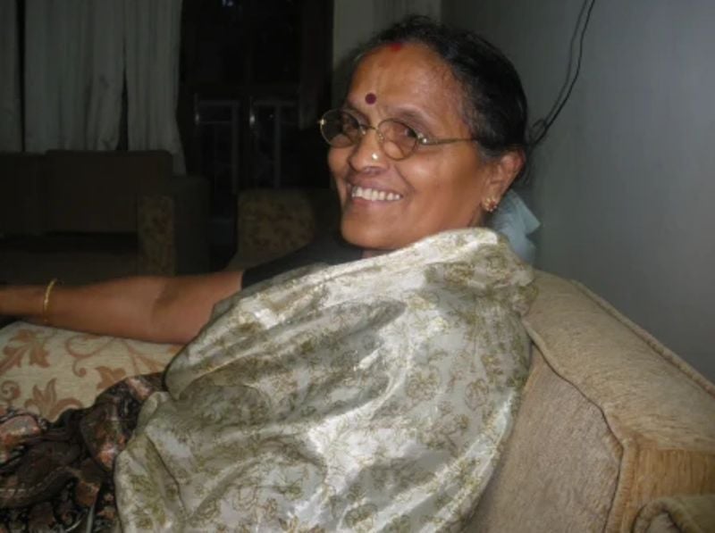 Shobha Karandlaje's mother