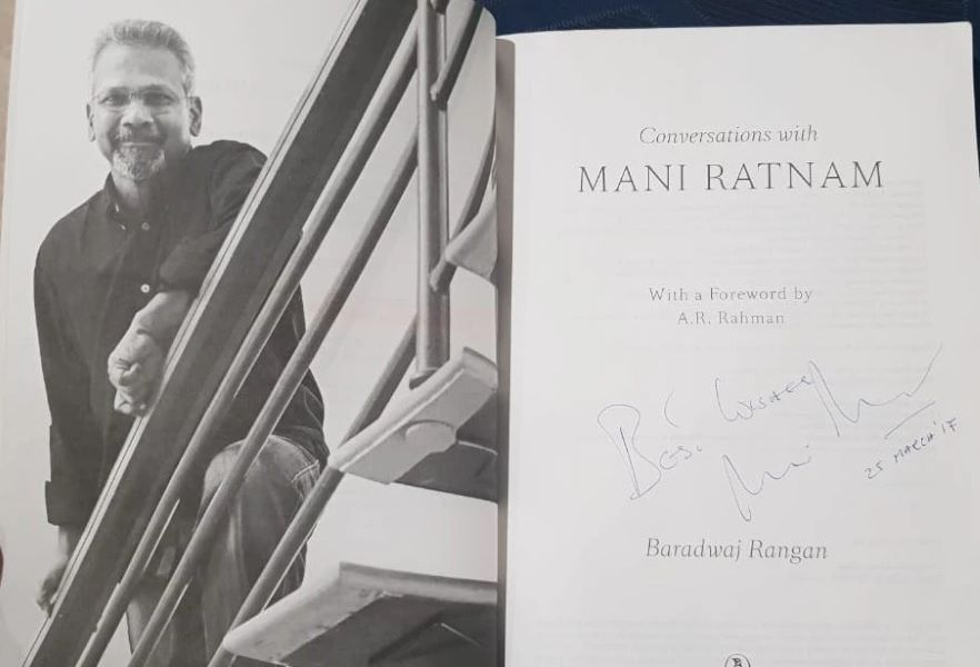 Signature of Mani Ratnam