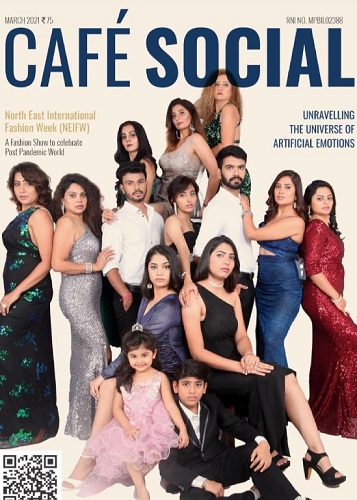 Ssara Palekar featured on a magazine cover