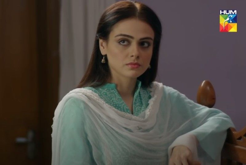 Tahmina Javed in a still from the TV drama series 'Chamak Damak'