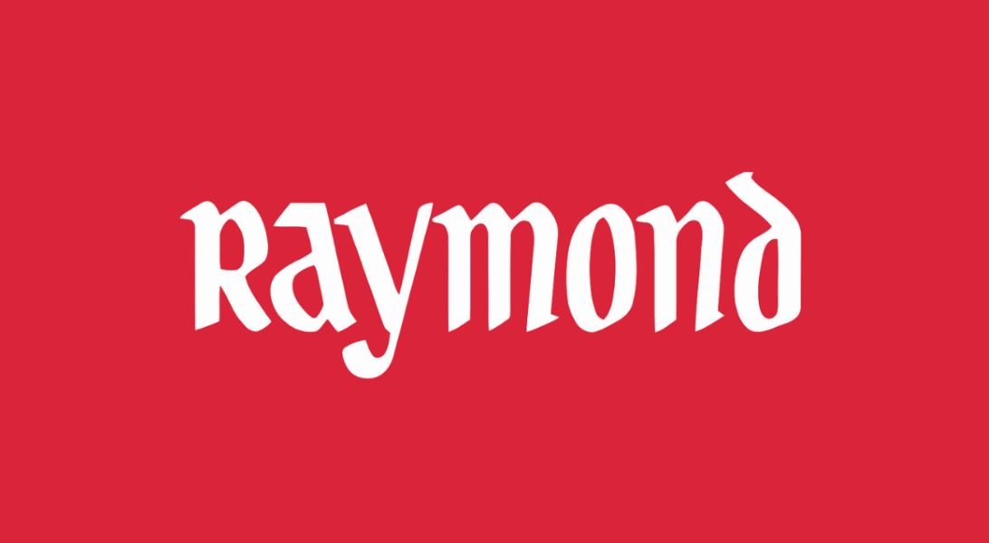 The brand logo of Raymond