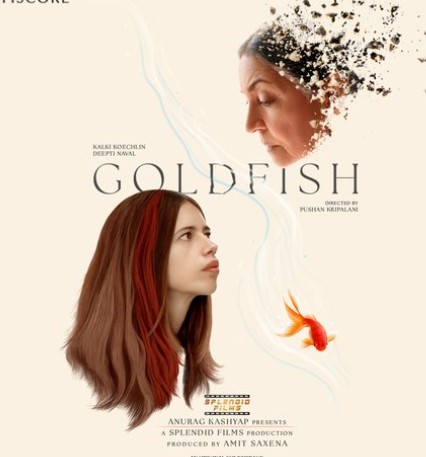 The poster of the film 'Goldfish' (2023)