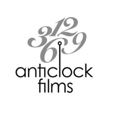 The poster of the film production company 'Anticlock Films'