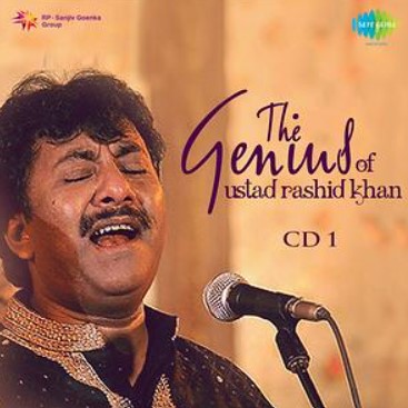The poster of the music album 'The Genius of Rashid Khan' (2000)
