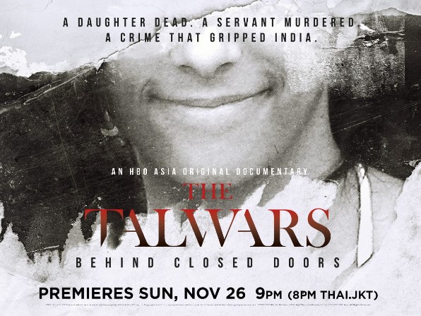 The poster of the television series ‘Talwars Behind Closed Doors’ (2017)