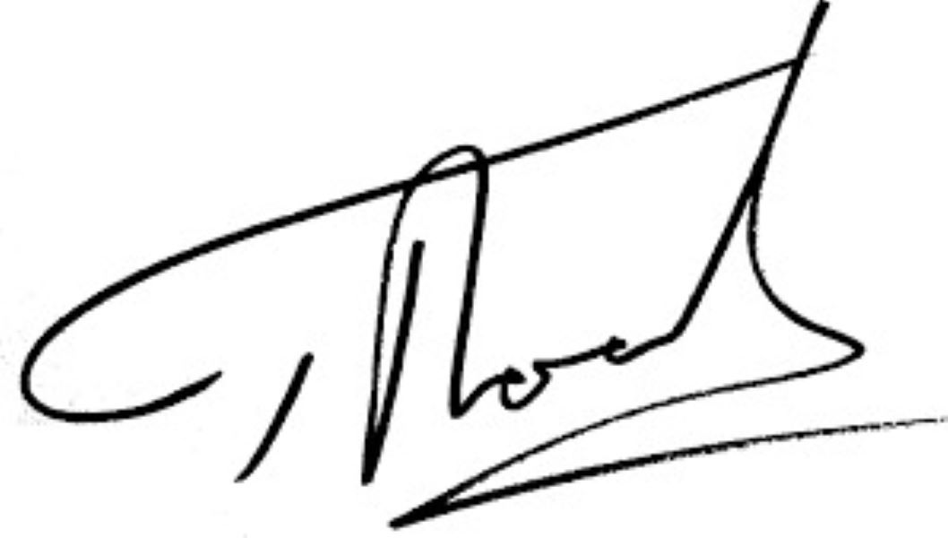Trevor Noah signature