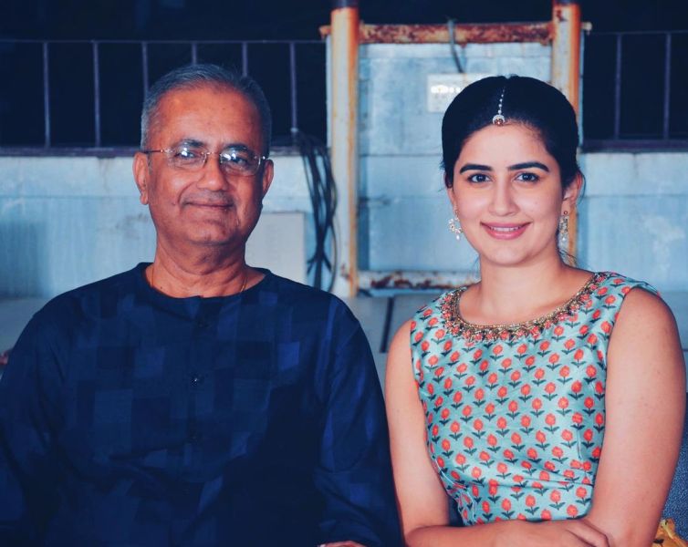 Vaidehi Parashurami with her father
