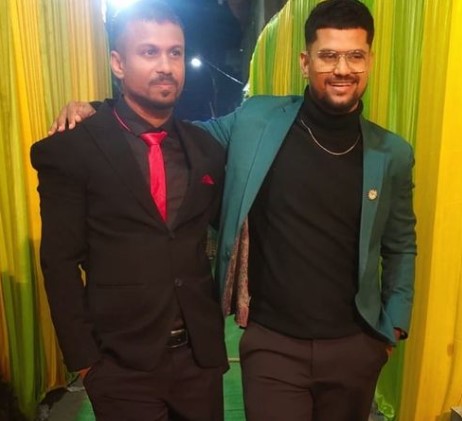 Vivek Chachere and his brother