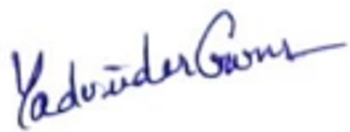 Yadvinder Goma Signature