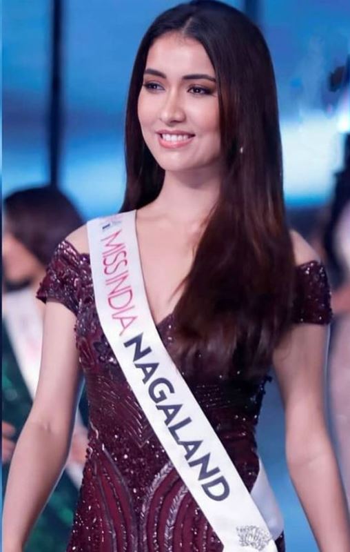 Zuchobeni Tungoe as Femina Miss India Nagaland 2020