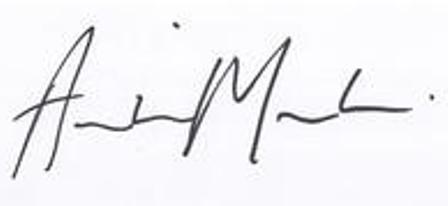 Aiden Markram's signature