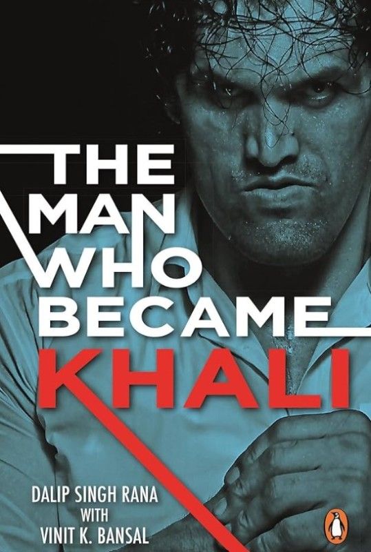 Cover of The Great Khali's autobiography, The Man Who Became Khali
