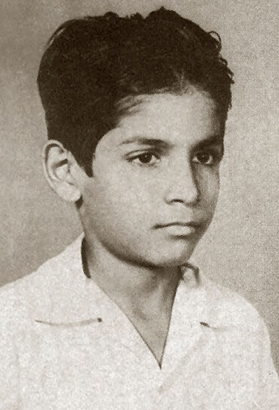 Mahant Swami Maharaj's childhood picture