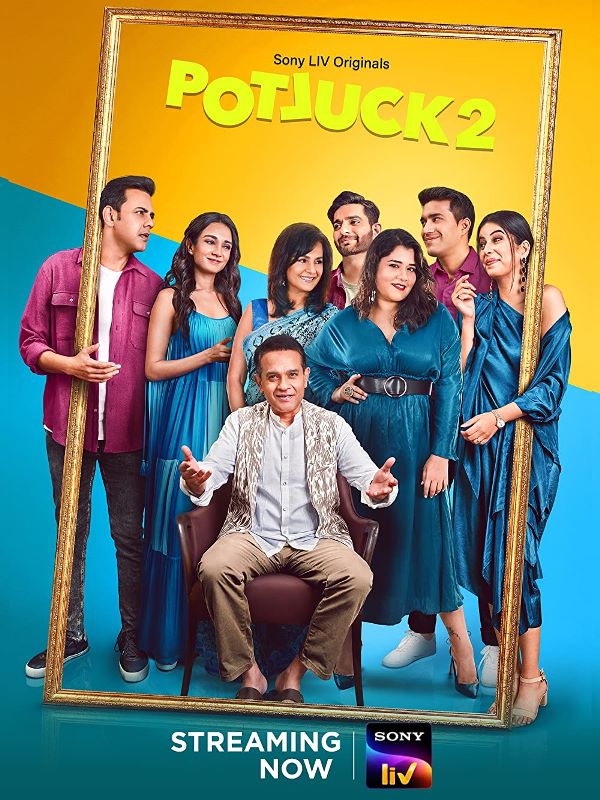 Poster of the 2022 Hindi web series 'Potluck'