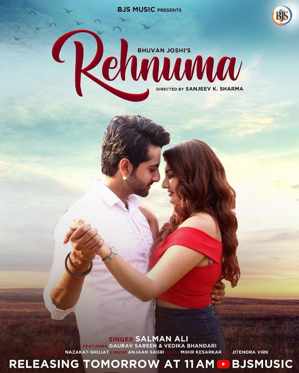 Poster of the 2022 Hindi song 'Rehnuma' by Salman Ali
