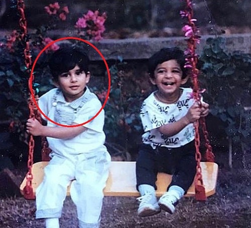 Prateik Babbar's childhood picture