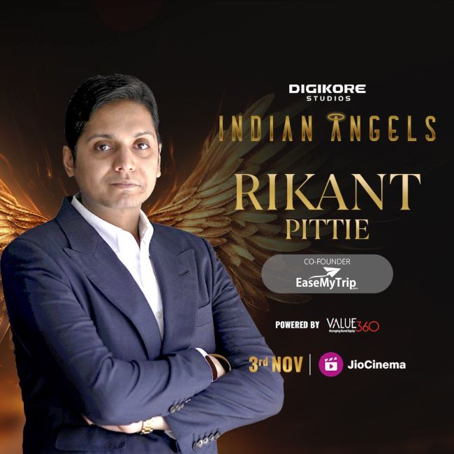 Rikant Pittie on the poster of Indian Angels show