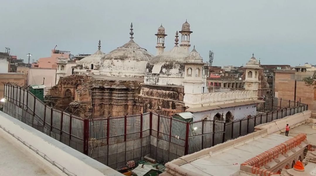 The Gyanvapi mosque whose land title is in dispute