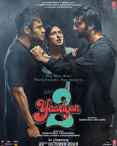 The poster of the film Yaariyan 2